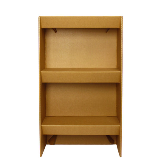 librero de cartón resistente