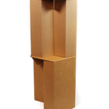 2 bancos de cartón por eolus